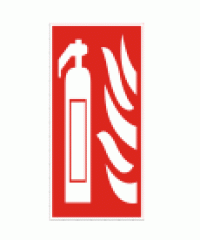 Požární bezpečnostní tabulka symbol bez textu - Hasicí přístroj