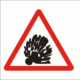 Minisymbol pro DZP a evakuační plány: Nebezpečí - výbuchu - Dokumentace požární ochrany