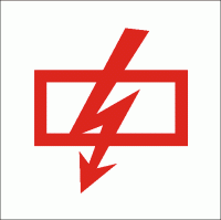 Minisymbol pro DZP a evakuační plány: Rozvodna, transformovna, kabelová komora - Dokumentace požární ochrany
