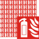 Minisymbol pro DZP a evakuační plány: Hasící přístroj - Dokumentace požární ochrany