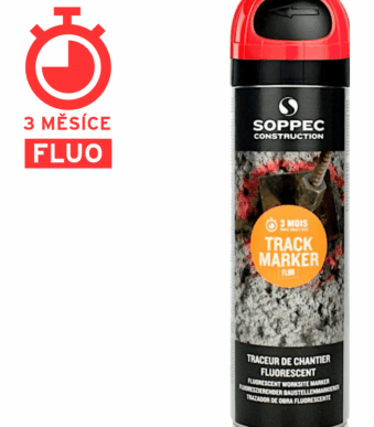 Značkovací spreje: Fluorescenční sprej TRACK MARKER Červený