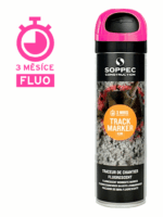 Značkovací spreje: Fluorescenční sprej TRACK MARKER Růžový
