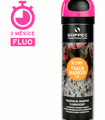 Značkovací spreje: Fluorescenční sprej TRACK MARKER Růžový