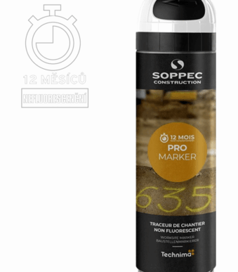 Značkovací spreje: Nefluorescenční sprej PRO MARKER bílý