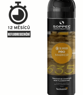Značkovací spreje: Nefluorescenční sprej PRO MARKER černý