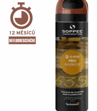 Značkovací spreje: Nefluorescenční sprej PRO MARKER hnědý