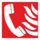 Požární bezpečnostní tabulka symbol bez textu - Ohlašovna požáru