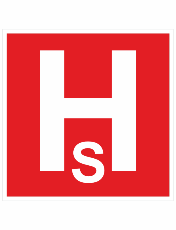 Požární suchovod - symbol