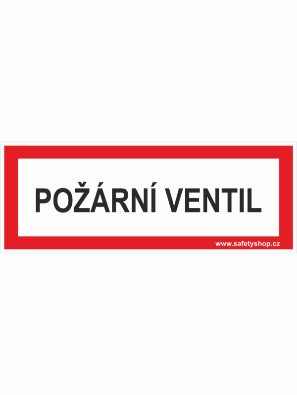 POŽÁRNÍ VENTIL - text