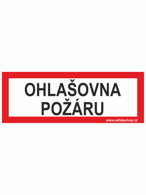 OHLAŠOVNA POŽÁRU - text