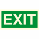 190050f1 | KRIŽAN - safetyshop Fotoluminiscenční bezpečnostní značení - Text bez symbolu: "Exit"