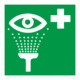 Bezpečnostní tabulka: Symbol bez textu - Výplach očí
