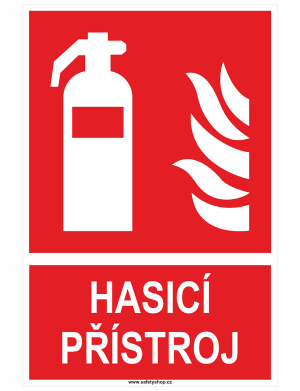 Hasicí přístroj ISO 7010