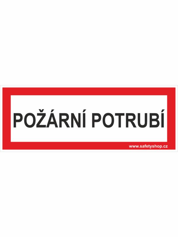 Požární potrubí - text