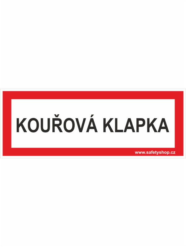 KOUŘOVÁ KLAPKA - text