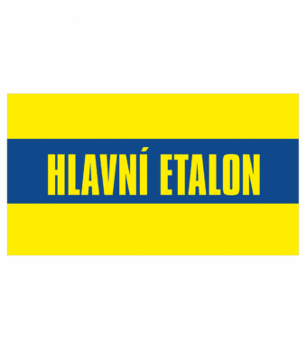 Revizní a kalibrační štítky: Kalibrační štítek - Hlavní etalon