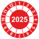 Revizní a kalibrační kolečka - Jednoleté: Revizní kolečko 2025