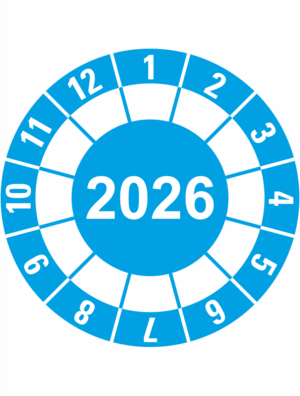 Revizní a kalibrační kolečka - Jednoleté: Revizní kolečko 2026