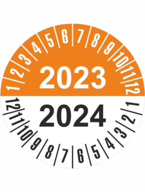 Revizní a kalibrační kolečka - Dvouleté: Kontrolní kolečko 2023 / 2024