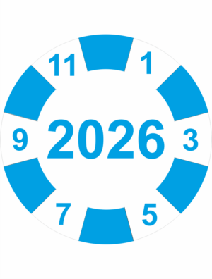 Revizní a kalibrační kolečka - Jednoleté: Kalibrační kolečko s datem 2026