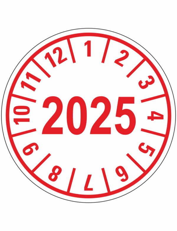 Kontrolní kolečko - 2025
