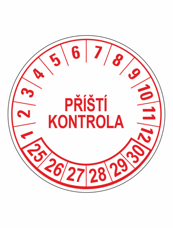 Příští kontrola 2025-2030