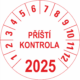 Revizní a kalibrační kolečka - Jednoleté: Příští kontrola 2025