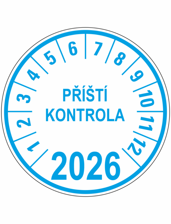 Příští kontrola - 2026 TEXT