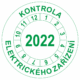 Revizní a kalibrační kolečka - Jednoleté: Kontrola elektrického zařízení 2022