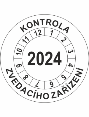 Revizní a kalibrační kolečka - Jednoleté: Kontrola zvedacího zařízení 2024