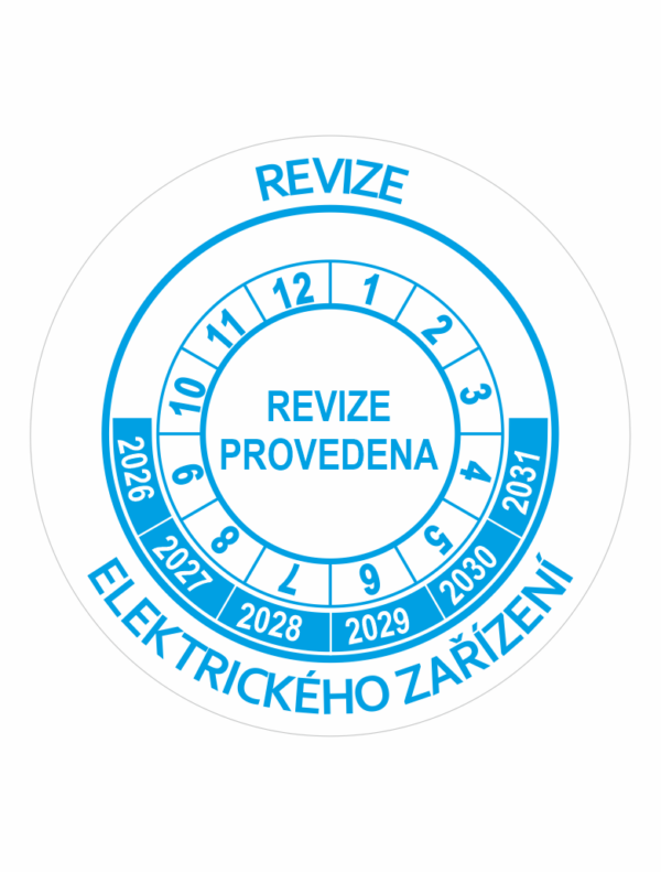 Revize elektrického zařízení 2026-2031