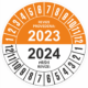 Revizní a kalibrační kolečka - Dvouleté: Revize provedena 2023 / Příští revize 2024