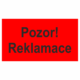 Revizní a kalibrační štítky - Kvalita a organizace: Pozor! Reklamace