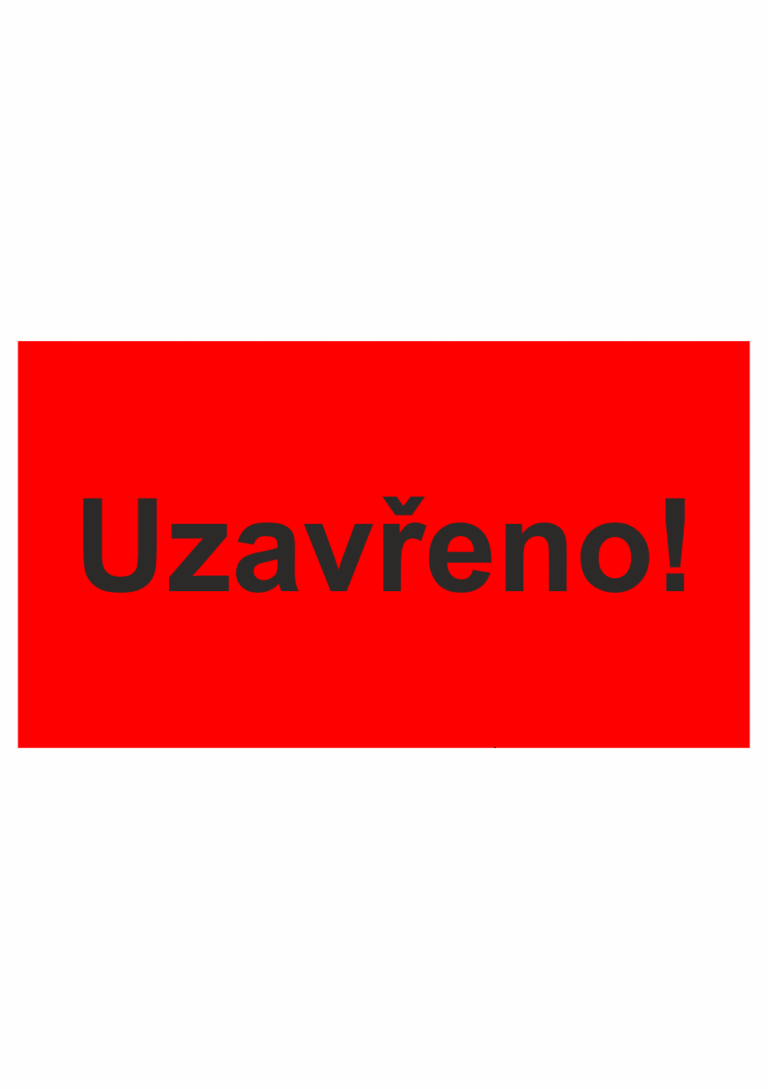 Revizní a kalibrační štítky - Kvalita a organizace: Uzavřeno!