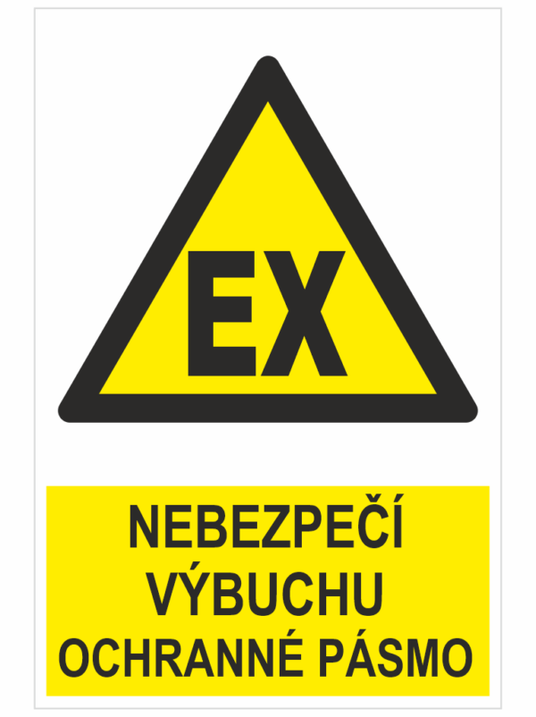 Nebezpečí výbuchu ochranné pásmo