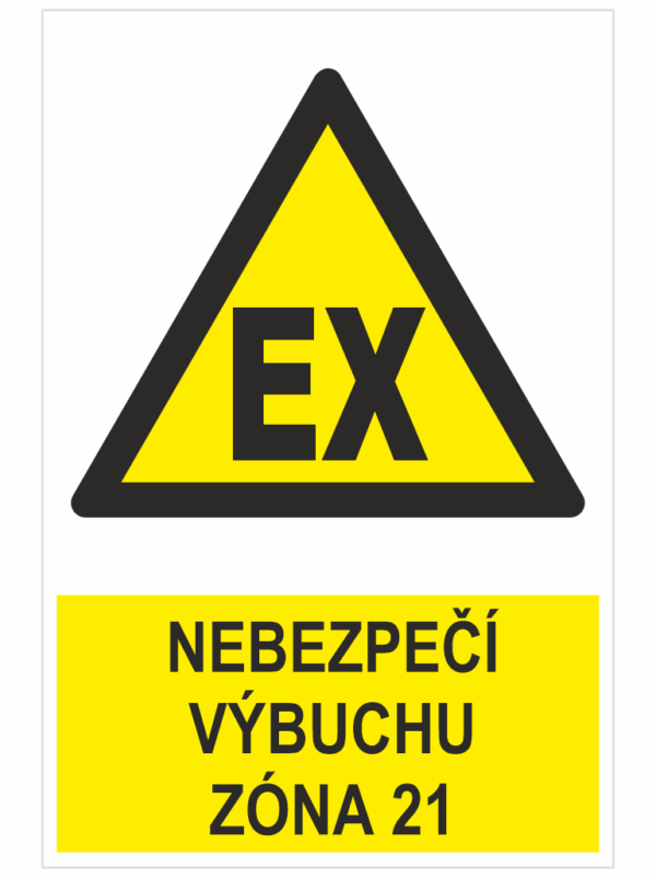 Nebezpečí výbuchu ZÓNA 1