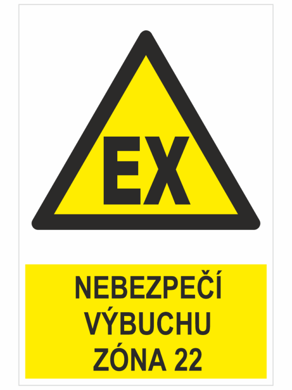 Nebezpečí výbuchu ZÓNA 2