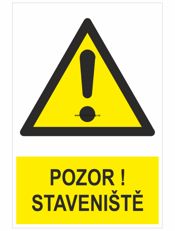 Pozor ! staveniště