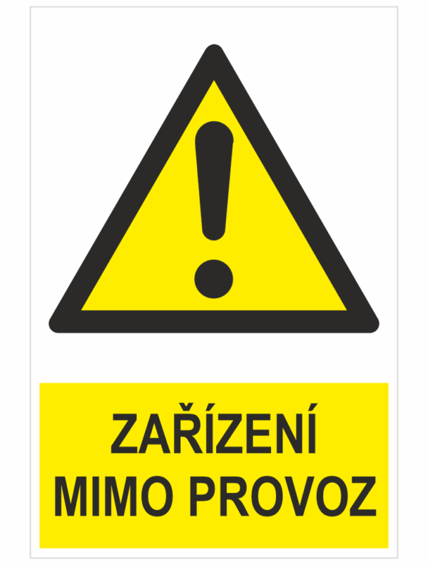Zařízení mimo provoz
