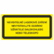 205015 | KRIŽAN - safetyshop Výstražná bezpečnostní tabulka symbol s textem: "Neviditelné laserové záření Nevystavujte ozáření uživatelé dalekohledů nebo teleskopů"