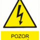 Značení elektro a ESD - Elektro výstrahy: Pozor zkratováno