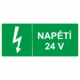 Značení elektro - Značení uzávěrů a vypínačů: Napětí 24 V