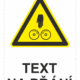 Bezpečnostní výstražná tabulka na přání - Symbol s textem na přání: Nebezpečí poranění