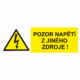 Značení elektro a ESD - Elektro výstrahy: Pozor napětí z jiného zdroje