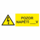 210324 | KRIŽAN - safetyshop Značení elektro a ESD - Elektro výstrahy: Pozor napětí ____V