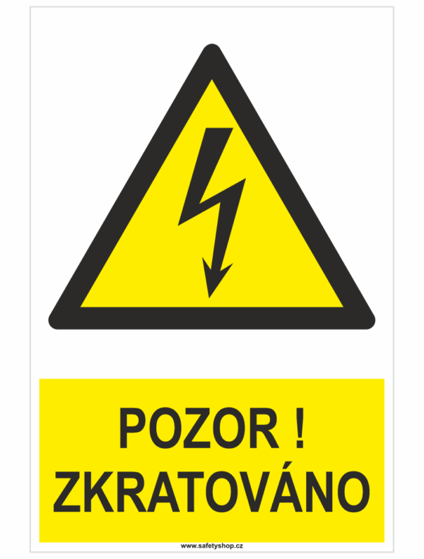 POZOR ! Zkratováno