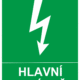 Značení elektro - Značení uzávěrů a vypínačů: Hlavní vypínač