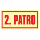 242002 | KRIŽAN - safetyshop Značení budov - Značení podlaží: 2. Patro (Fotoluminiscenční)