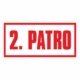 242232 | KRIŽAN - safetyshop Značení budov - Značení podlaží: 2. Patro