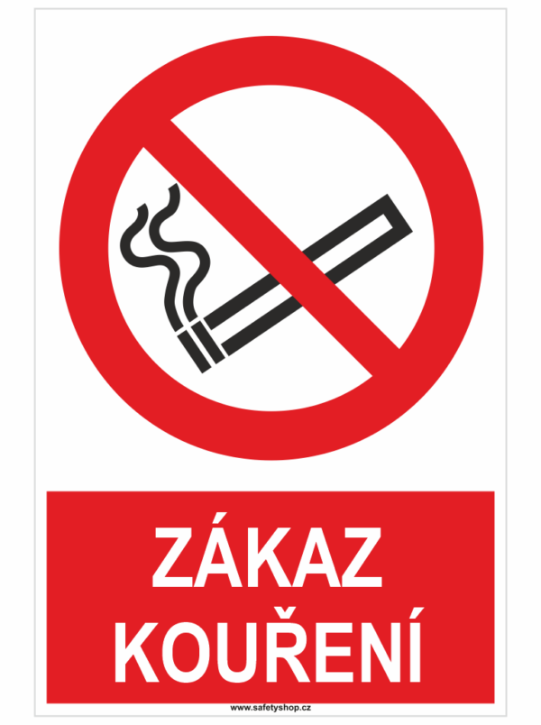 Zákaz kouření ISO 7010